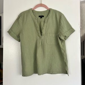 J Crew cotton blouse